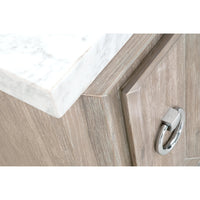 Allen Natural Gray Media Sideboard