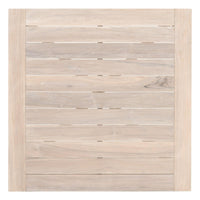 Carrie Gray Teak Square Counter Table
