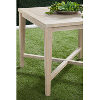 Carrie Gray Teak Square Counter Table