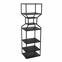 Downtown A Bookcase Black Metal