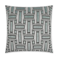 Brix Mist Throw Pillow