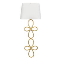Minuet Gold Leaf Sconce