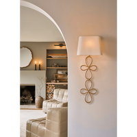 Minuet Gold Leaf Sconce