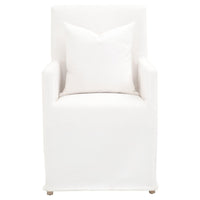 Shelton Ivory Slipcover Arm Chair
