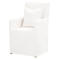 Shelton Ivory Slipcover Arm Chair