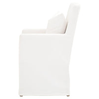 Shelton Ivory Slipcover Arm Chair