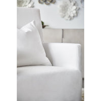 Shelton Ivory Slipcover Arm Chair