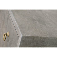 Stacey Gray Shagreen 6-Drawer Dresser