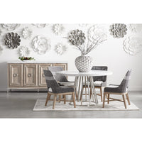 Tootsie Gray Rope Dining Chair, Set of 2