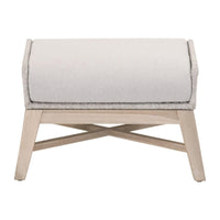 TootsieTaupe Rope Outdoor Footstool