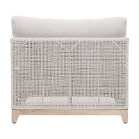 Travis Rope Outdoor Modular Armless Sofa Chair