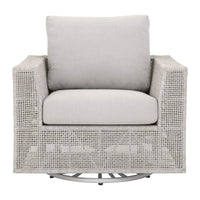 Travis Rope Outdoor Swivel Rocker Sofa Chair