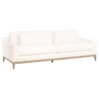 Victoria Ivory Track Arm Sofa