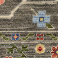 Lucca Grey & Multi Traditional Rug