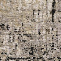 Nebulous Grey, Ivory & Black Contemporary Rug