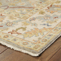 Palace Grey & Beige Traditional Rug
