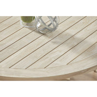 Bally Gray Teak Outdoor Dining Table