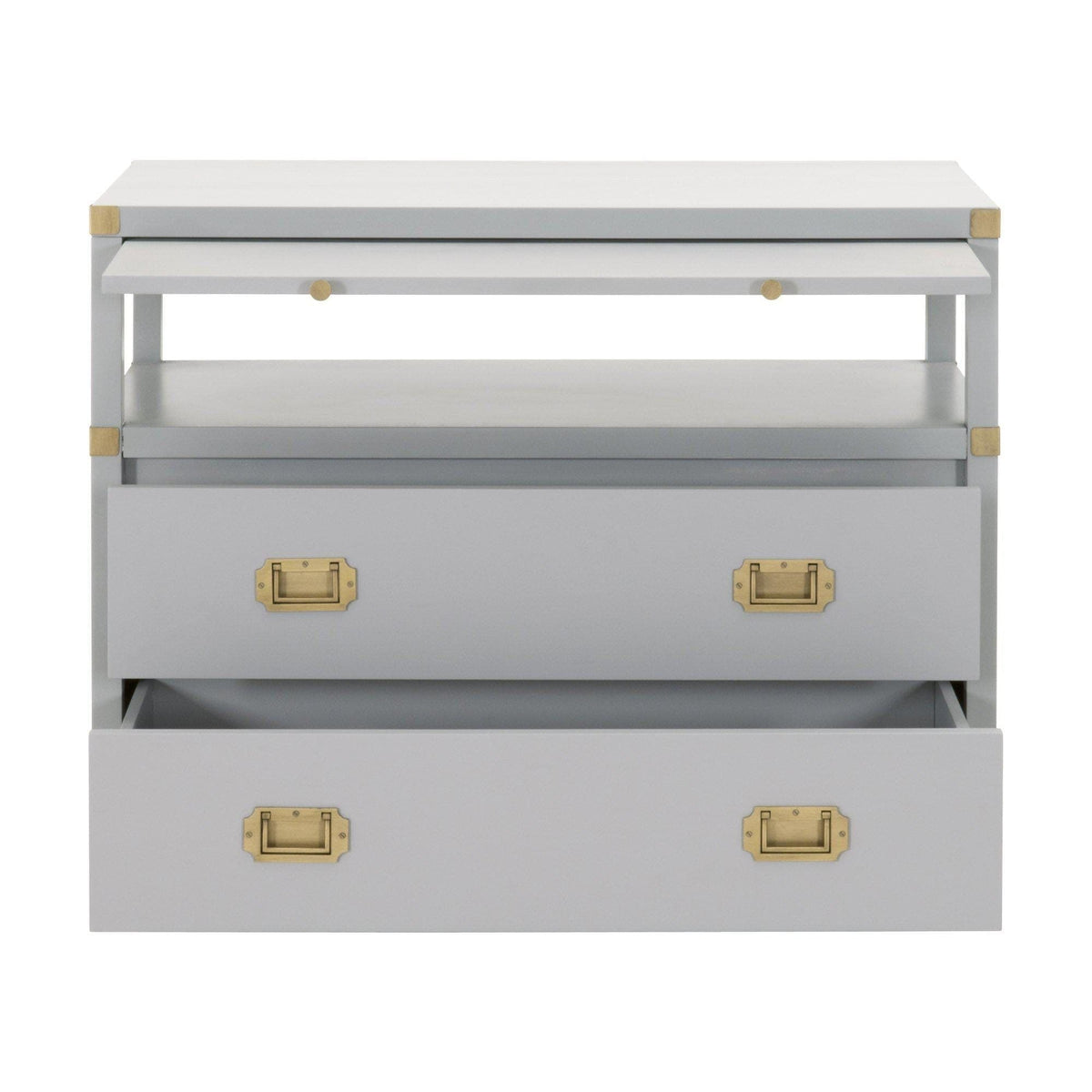 Benji Dove Gray Nightstand