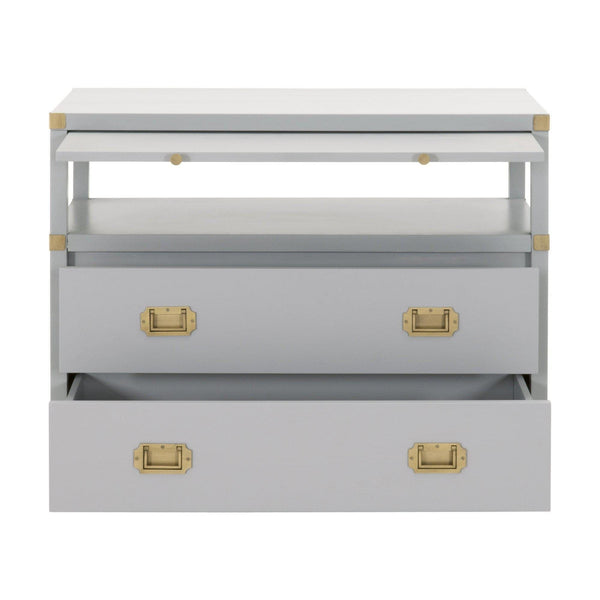 Benji Dove Gray Nightstand