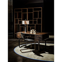 Malic Shelf Dark Walnut