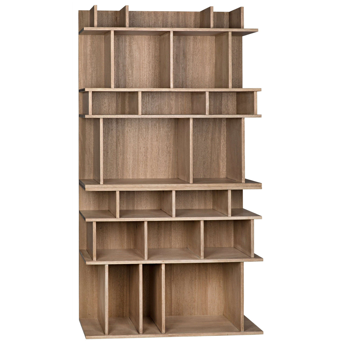 Rashi Bookcase Washed Walnut