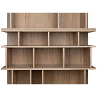Rashi Bookcase Washed Walnut