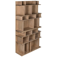 Rashi Bookcase Washed Walnut