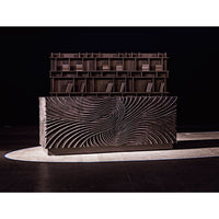 Rashi Bookcase Washed Walnut