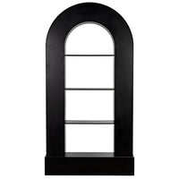 Triumph Bookcase Black Steel