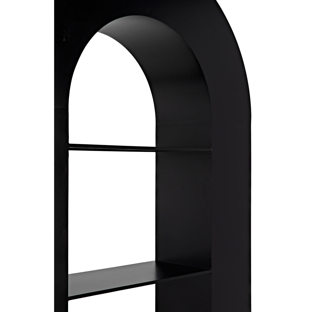 Triumph Bookcase Black Steel