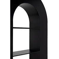 Triumph Bookcase Black Steel