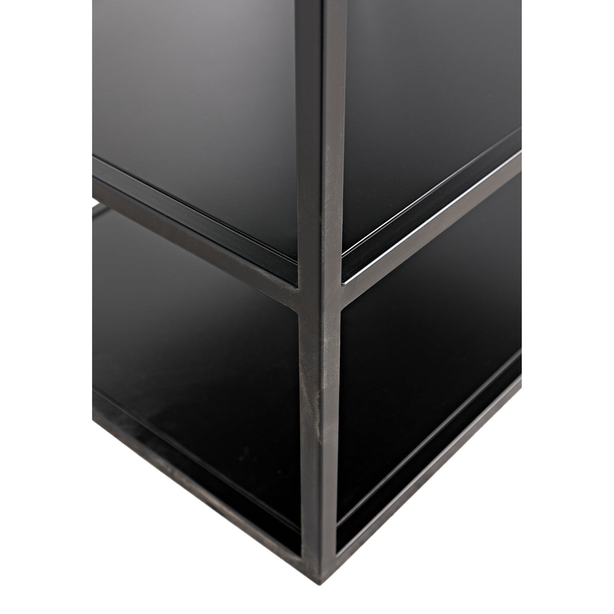 Downtown A Bookcase Black Metal