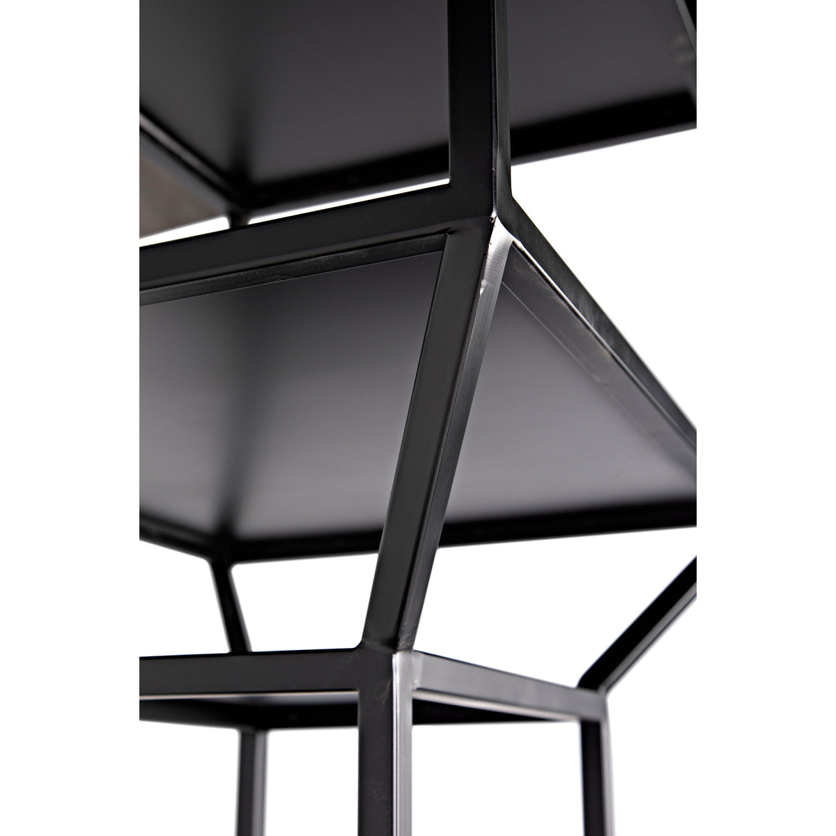 Downtown A Bookcase Black Metal