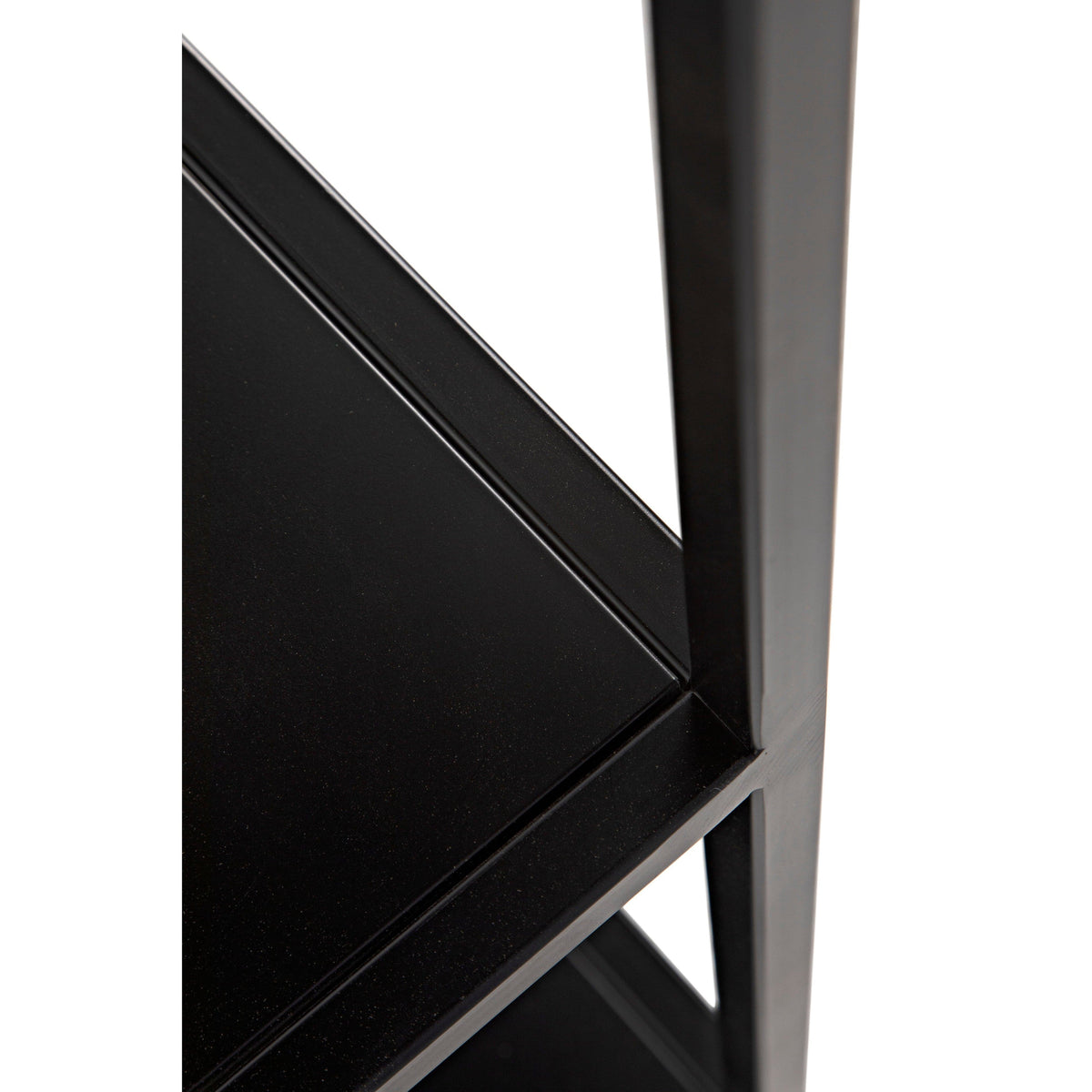 Downtown B Bookcase Black Metal