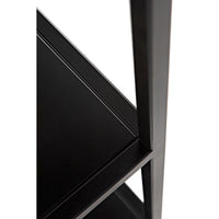 Downtown B Bookcase Black Metal