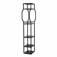 Downtown B Bookcase Black Metal