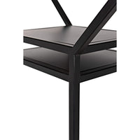 Downtown B Bookcase Black Metal