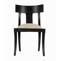Athena Side Chair Black
