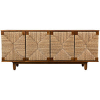 Brook 4 Door Sideboard Teak