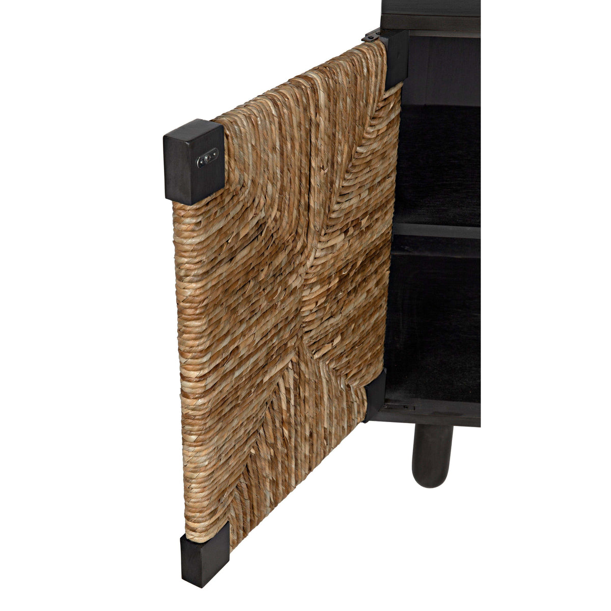 Brook 2 Door Black & Sea Grass Sideboard