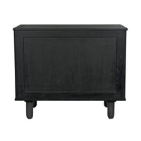 Brook 2 Door Black & Sea Grass Sideboard