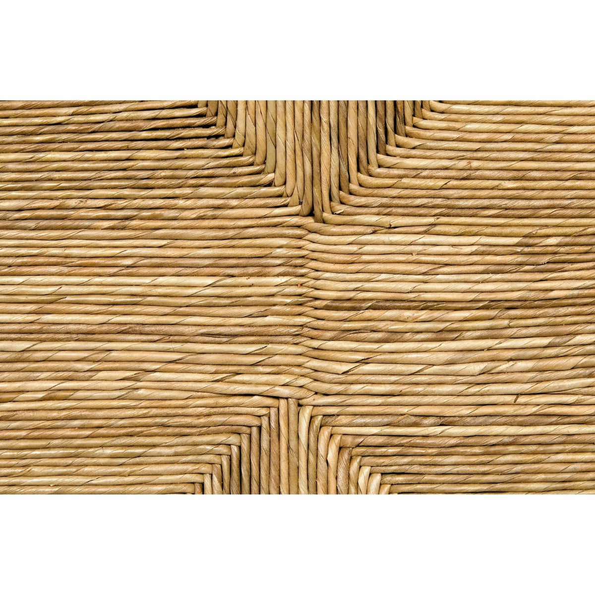 Brook Teak & Sea Grass 2 Door Sideboard