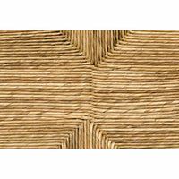 Brook Teak & Sea Grass 2 Door Sideboard