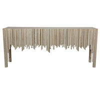 Desdemona Sideboard with 3 Drawers Bleached Elm