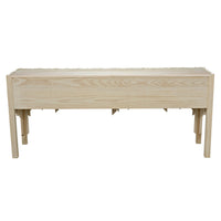 Desdemona Sideboard with 3 Drawers Bleached Elm