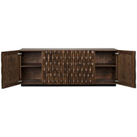 Alameda Sideboard Large Dark Walnut