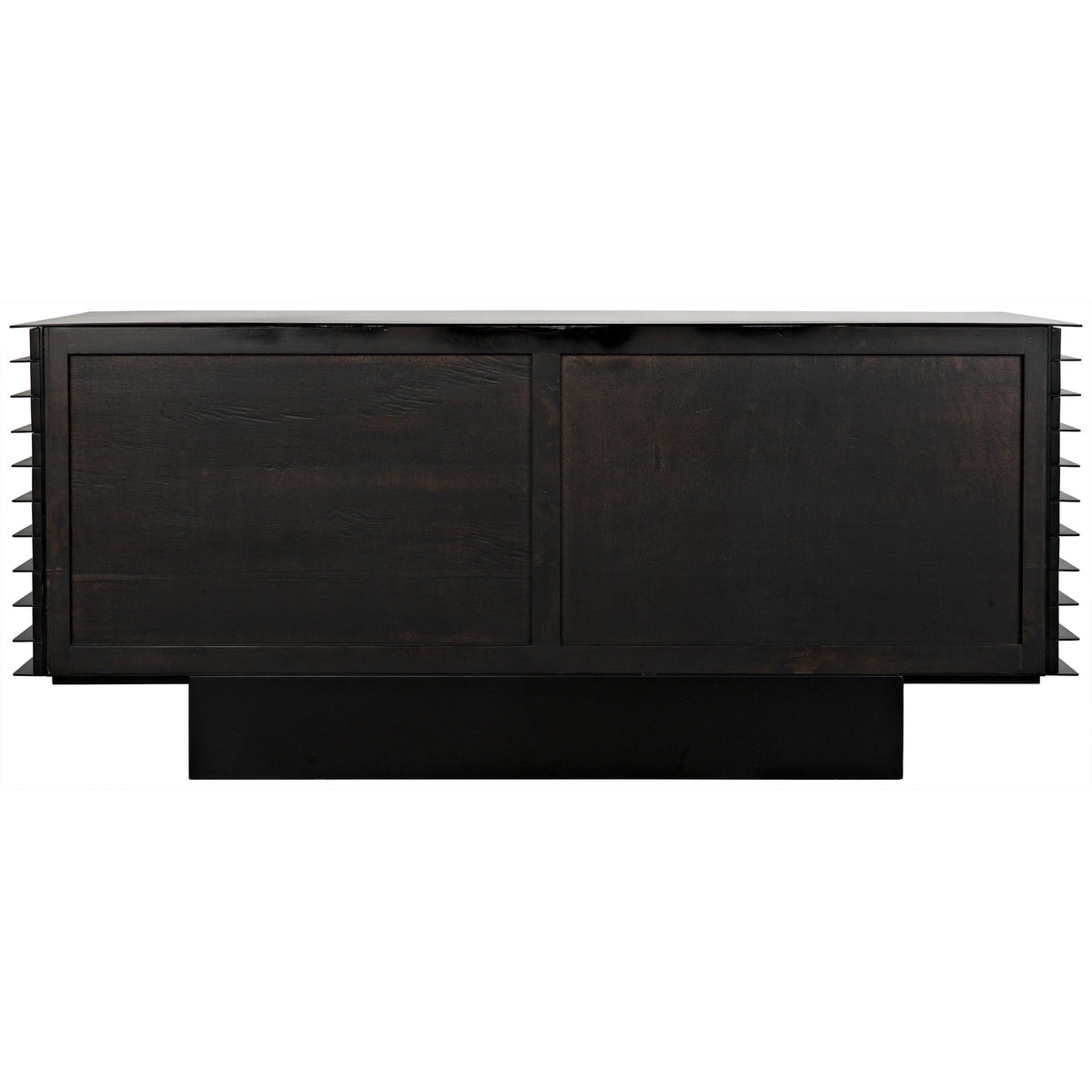 Elevation Sideboard Ebony Walnut with Steel