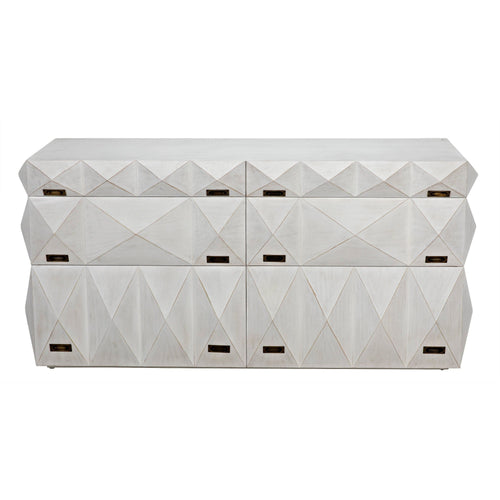 Allegra Dresser White Wash