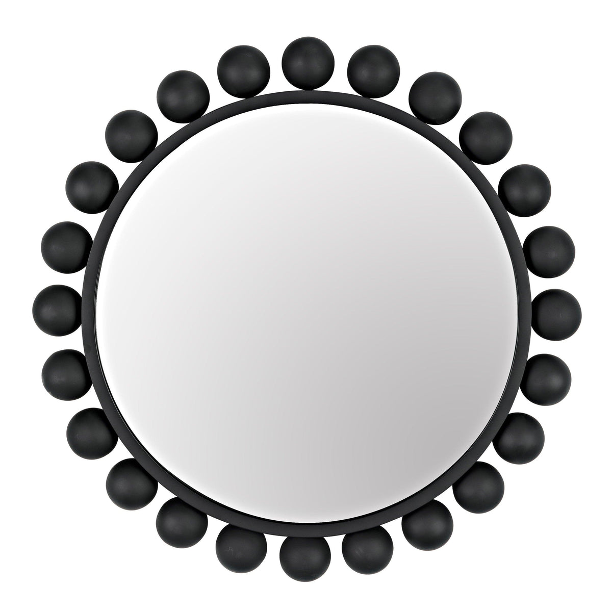 Cooper Mirror Black Steel