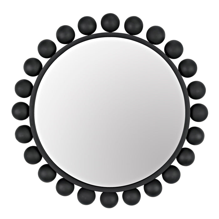 Cooper Mirror Black Steel